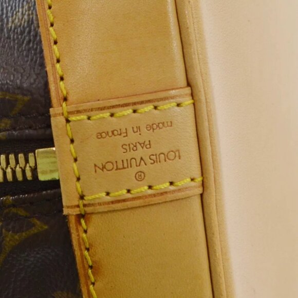Auth Louis Vuitton ALMA HANDBAG MONOGRAM M51130 BA0 - Picture 6 of 9